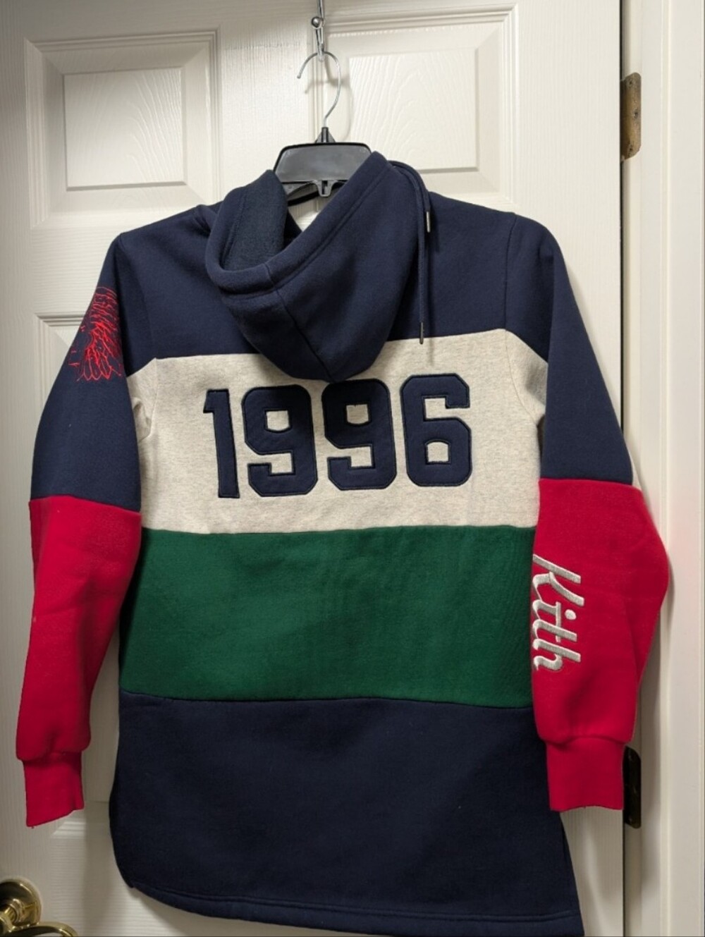 Kith | New York Natives Hoodie Size Small S Long Colorblock Street wear - Picture 2 of 6